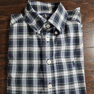 Boys Polo long sleeved button down